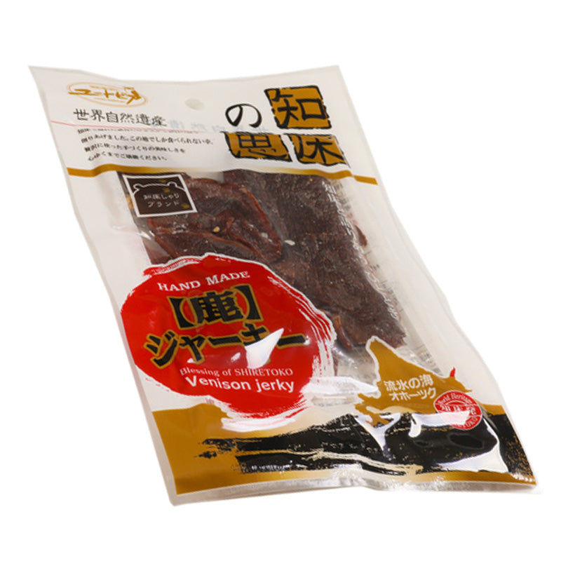 鹿ジャーキー 北海道知床産鹿肉（しかにく）使用 - 北海道上川町　大雪酒処