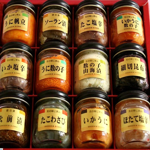 北海道の　生珍味 独身貴族 12種入