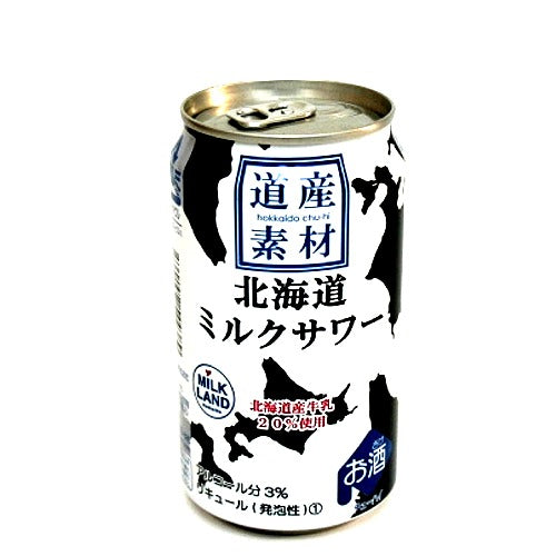 道産素材　ミルクサワー リキュール缶 350ml×24本 1ケース
